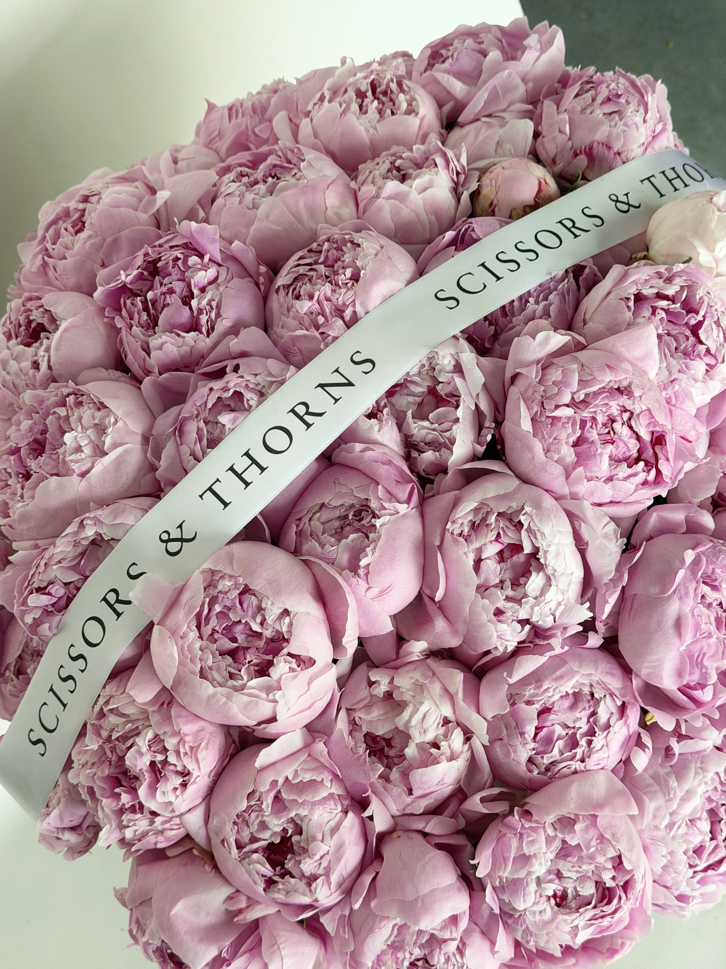 Peony Garden Basket