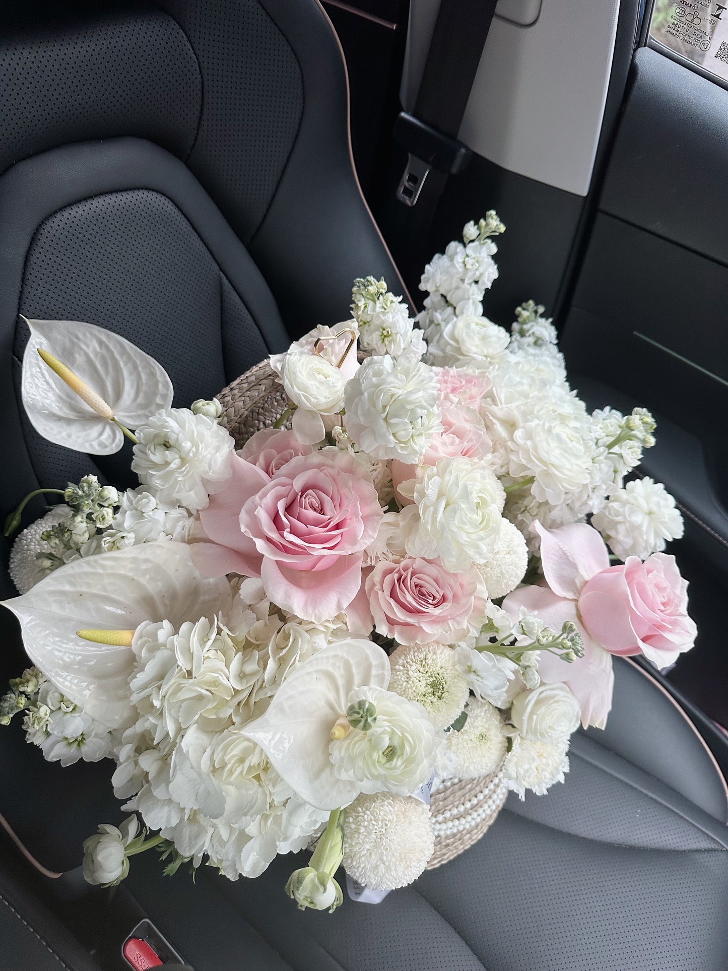 Pearl Blush Garden Basket