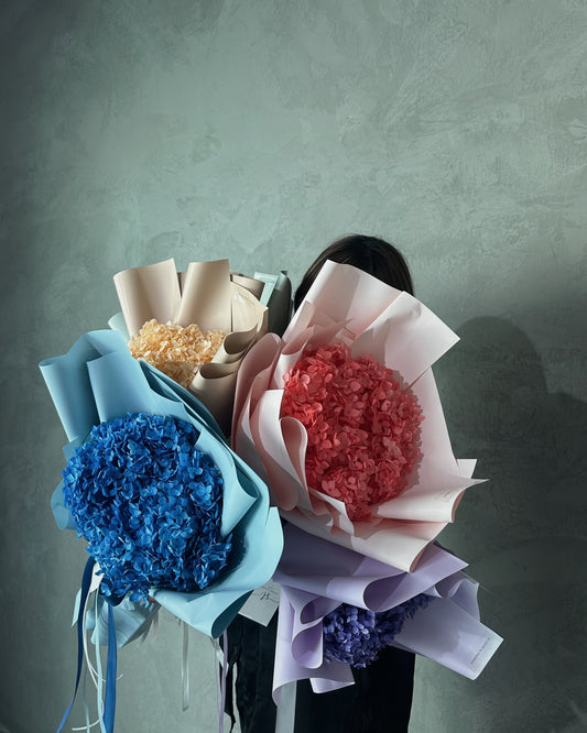 Preserved Hydrangea Flowers