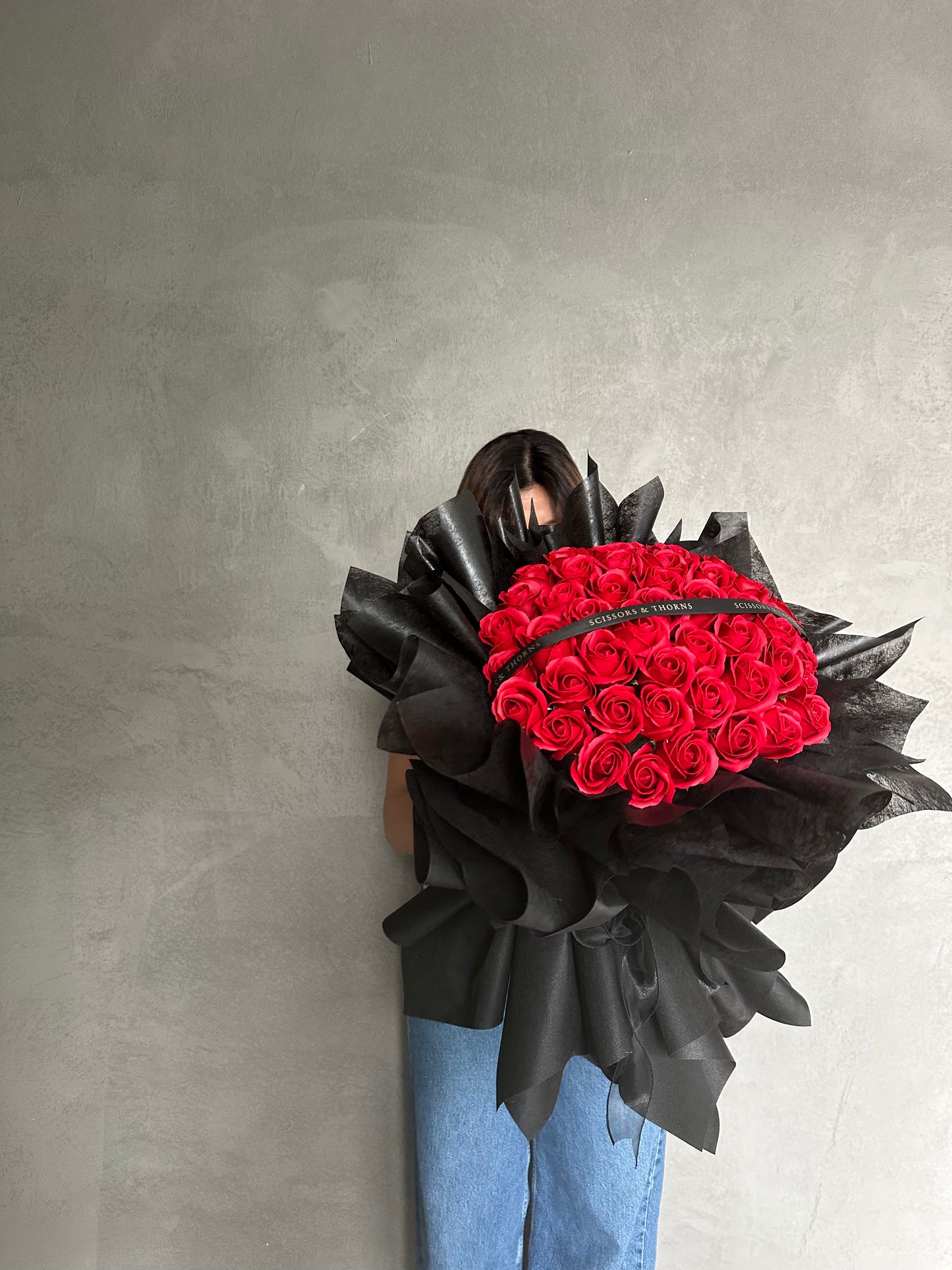 Eternal Rouge – 50 Soap Red Roses